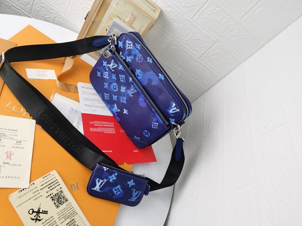 ルイヴィトンバッグ背面デザイン